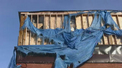 Example of 'bad' blue tarp